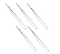 Tofficu Set de 5 Pinzas de Acero Inoxidable para Oídos, Accesorio Portátil Higiene Auditiva, Adecuado para Adultos y Diferentes Tamaños de Canal Auditivo