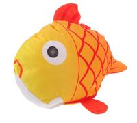Tofficu Sombrero de Disfraz de Pez Koi Relleno de Felpa Suave, Gorro 3d para Fiestas y Cosplay, Accesorios Novedosos para Halloween y Cumpleaños, Sombrero Animal Marino Unisex