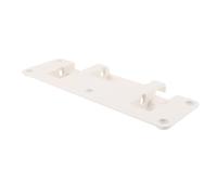 Tofficu Soporte Ajustable de Aluminio para Barandilla de Cama Médica, Base Abatible de Color Claro para Seguridad en Hospital o Sala de Cuidados