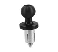 Tofficu Soporte de Bola de expansión Base de Abrazadera del Manillar de sostenedor del teléfono del Base de Bola de vástago Soporte de Moto el plastico Negro