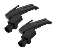 Tofficu Soporte para Aguja y Cartucho de Fonógrafo de Plástico, 2 Piezas, Compatible Tocadiscos Antiguos y Modernos, Accesorio para Platos Giratorios Retro, Reducción de