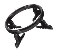 Tofficu Soporte para Estufa de Gas Pequeño para Cafetera Italiana, Rejilla de Hierro Resistente al Calor, Antideslizante y Compatible con Fogones de Cocina a Gas para Uso Doméstico