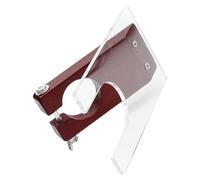 Tofficu Soporte para Recortadora de Alfombras de Interior, Base Resistente de Acrílico y Madera, Guía de Corte Profesional para Esquila, Herramienta Multifunción para Recorte