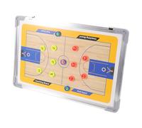 Tofficu Tablero Estratégico y Superficie de Pvc Marco de Aleación de Aluminio para Juegos de Baloncesto Adecuado para Entrenamientos y Sesiones de Coaching