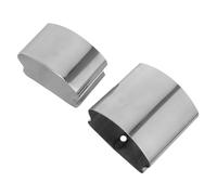 Tofficu Tapas de Extremo para Barandillas de Pvc Aplicables y Resistentes al Desgaste, Cubiertas Modernas para Tubos de Pasamanos en Escaleras y Áreas Exteriores