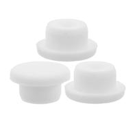 Tofficu Tapón de Drenaje para Congelador de Goma Caucho 1,8 Cm, 3 Unidades, Enchufe para Orificio de Desagüe en Refrigerador Horizontal, Accesorio Práctico para Mantenimiento y Prevención