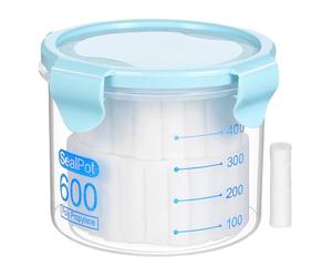 Tofficu Tapones Nasales para Hemorragias, Rollos de Algodón Enrollado para Uso Odontológico y Cuidado Facial en Clínicas Color Aleatorio