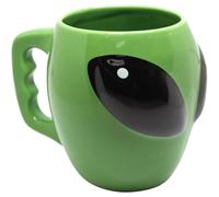 Tofficu Taza de Cerámica 3d Extraterrestre para Café y Té, Resistente al Desgaste, Diseño Multifunción para Uso Diario Hogar, Taza de Agua Delicada y Accesorio Decorativo de Mesa (1