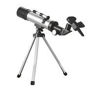 Tofficu Telescopio Astronómico Refractor con De Aumentos Trípode y Soporte para Móvil Principiantes Observación Nocturna