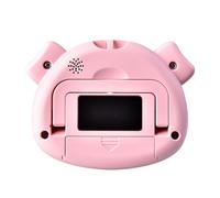 Tofficu Temporizador Digital Multifuncional en Forma de Cerdito Rosa para Estudio y Cocina Gestión Diseño de Plástico Compacto Hogar