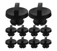 Tofficu Tuerca de Seguridad para Cubierta de Motosierra y Tornillo de Filtro para Motosierra a Gasolina para Tala al Aire Libre, Juego de 10 Piezas con Montaje Rápido y Protección contra