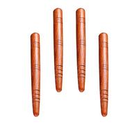 Tofficu Varillas de Acupresión de Madera 4 Piezas para Masaje Manual y Fisioterapia Diseño Ergonómico