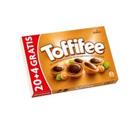 Toffifee 20 + 4 gratis (1 x 200 g) / avellana en caramelo, crema nuez y chocolate.