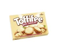 Toffifee White Chocolate - 1 x 125 g - Avellana en caramelo con crema clara y chocolate blanco - Ideal para comer y compartir juntos