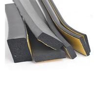 TOFIMA Hoja, Tira Cuadrada de Espuma EPDM de 5M, 2/3 /5/ 10mm de Espesor, 10/15/ 20/25/ 30/ 40mm de Ancho, Tira de Cinta de Sellado de Espuma autoadhesiva EPDM (Size : 10mm, Color : 25mm)