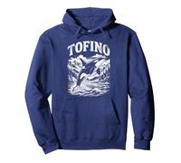 Tofino British Colombia Ballena Canadá Orca Isla Vancouver Sudadera con Capucha