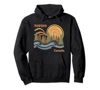 Tofino Canadá Isla Vancouver Chill Naturaleza Bosque De Pinos Sudadera con Capucha