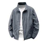 TOFOTL Autunno Chaqueta Negra Hombre Casual 1 Impermeable Bomber Inverno Chaqueta Parka Hombre Invierno Ponchos Y Capas de Lluvia Warm Capa Cazadora La Impermeables Deportiva 9Gris oscuro 5XL