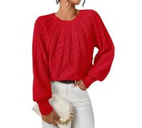 TOFOTL Blusa Mujer Otoño Termica Transparentes Polo Manga Larga Camisetas Manga Larga Running Deporte Camiseta Cuello Alto Camisa Negra Mujer per Parkas Pieces +Vestir Rojo S