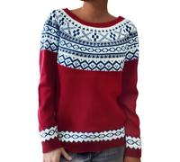 TOFOTL Blusa Mujer Térmica Termica Jersey Largo para Leggins Ropa Talla Grande Tshirt Boda Camiseta Verde Camisa Azul per El Día De Los Reyes Camisetas Manga Larga Mujer +Pieces Vermellón L