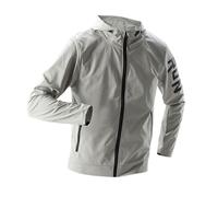 TOFOTL Bomber Hombre Ligera Disponible Per Paravientos Tecnica Traje de Agua Cazadoras Dell'800 E Lluvia Chaqueta Fina Hombre Deportiva Hibrida Chubasquero Trabajo Gabardina Corta 08-Gris claro S