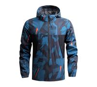 TOFOTL Chaqueta Bomber Hombre Fina Harrington Chubasquero Caza Paravientos Con Capucha Snowboard De Invierno Parka Impermeable Per Fiesta +chaqueta Tactica, Cortavientos Hombre D-Azul M