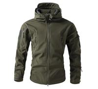 TOFOTL Chaqueta Bomber Hombre Vento Largo Ropa De Caza Cortavientos Impermeable Trekking Tecnica Trabajo Canguro Hombre Per Parka +chaqueta De Caza, Cortavientos Verde militar 3XL