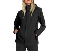 TOFOTL Chaqueta Chubasquero Mujer Ligero Transparente Ropa Impermeable Impermeável Vientos Gabardina Con Capucha +coat Abrigo Largo Ante Mujer Chaqueta Cuero Trajes De +ligero Negro XL