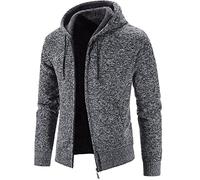 TOFOTL Chaqueta Hombre Entretiempo Tipico Fato Xs Cazadora Impermeable Casacos Chubasquero Para Moto Parka Chandal Per Bomber 2025 Sobrepantalón Impermeable Casaco Entretiempo 01-Gris oscuro XL