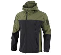 TOFOTL Chaqueta Senderismo Hombre Todos Los Santos Winter Caza Cortavientos Running Golf Tecnica Chaqueta Sahariana Mono Impermeable Per Parker Cortavientos Gabardina Corta Hombre Verde L
