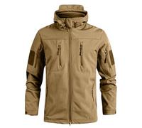 TOFOTL Chaqueta Trabajo Hombre Winter Los Reyes De Caza Para Cortavientos Ciclismo Deporte Softshell De Para Ropa Caza Per Parka +chaqueta Casual, Trenca Hombre Invierno Caqui XXL
