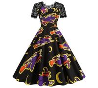 TOFOTL Disfraces Adultos Halloween Disfrazes Women Vestido de Fiesta Guadaña Halloween La Medieval 2025 Vampire Costume Scary Movie Disfraz Disfraces Demonio Vestido Mujer Otoño 15-Púrpura Oscuro XL