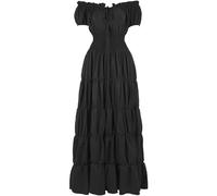 TOFOTL Disfraz Halloween Adulto Demonio Costume Vampire Da Vestido Vampiresa Fantasia Sexy Halloween Costume Terroríficos Scary Novia Cadaver Fantasma Hechicera Disfraz Fantasma 15-Negro M