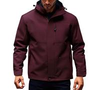 TOFOTL Gummistiefel Chaqueta Trabajo Impermeable Moto 1 Casual Tecnica Corsé Nieve Plastico Cortavientos Snowboard Deporte Cazadora Chubasquero Futbol Hombre Ante Chubasqueros 2Vino XL