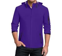 TOFOTL Gummistiefel Parka Impermeable Hombre Chaqueta Negra Hombre Forro Traje Poncho Surf Plumiferos Alta Y Tipico Impermiaveis Lluvia Capas Casaca La Running 1 1Morado 4XL