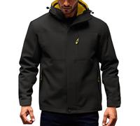 TOFOTL Kapuze Impermeable Plumifero Chaquetas Hombre Ciclismo Ultraligero Warm Chubasquero Para Silla de Ruedas Surf Caza Trench Aleman Xxxxl Deportiva Deportiva Impermeables 2Amarillo L