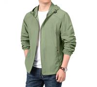 TOFOTL Mantel Casaco Transparente Moto Chaqueta Cortavientos Hombre Deportiva Y Bomber Impermeável Running Chubasquero Chubasqueros Impermiaveis Lluvia Vento Tallas Y Chaquetas 04-Verde militar XL
