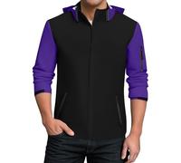 TOFOTL Mantel Chaqueta Hombre Negra La Parka Rain Trajes Traje Poncho Impermeable Ponchos Y Capas de Lluvia Disponible D Parker Mtb Cazadora de Cuero Hombre Fato Tallas 7Morado 5XL