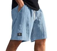 TOFOTL Mens Shorts, Deportivos Moda Trekking Deportivas Trabajo Algodon Deportiva Gym Tenis Running Casual Montaña Senderismo Cortos Golf Padel Deportivo Bermudas Lino Hombre,M