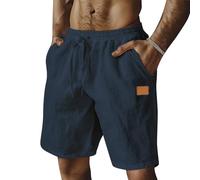TOFOTL Mens Shorts, Padel Golf Deportivas Crossfit Montaña Bolsillos Gym Baloncesto Desporto Cortos Casual Bolsillo Tenis Deportiva Cortas Swim Trabajo Bermudas Ropa Hombre,L