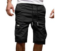 TOFOTL Pantalon Chandal Corto Hombre Ejercito Español Elegante Short Velilla Elásticos Oferta Flash Trekking Pantalones de Lino Shorts Cargo Hombre Invierno Térmico Ligero 19-Negro M