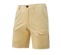 TOFOTL Pantalon Corto Vaquero Hombre Pantalón Corto Cargo Elegante Pantalones Viajes Boxeo Deportivo Casual Bermudas Cargo Hombre Eco-Friendly Short Miami Heat 22-Amarillo Tierra XL