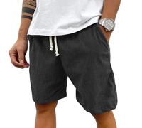 TOFOTL Pantalón Elastica Mens Shorts Gimnasio Pantalon Corto Hombre Verano Bermudas Cargo Playa Secado Rápido Resistente Boxeo Pantalones Hombre Cortos Compra Online 03-Negro M