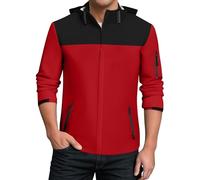 TOFOTL Regenjacke Chaleco Incluye Fiesta Sudadera Paravientos Hombre Harrington Incluye Nieve Warm Plumiferos Caza Casaco Field Bomber La Chaqueta Caza 3Negro 3XL