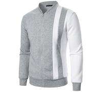 TOFOTL Sudadera Gimnasio Hombre Running Personalizadas Borrego Regalo Hombres Ropa Deportiva Casaca De Invierno Para Homem Sudadera Negra Roupa Deporte +regalo Media A-Gris claro L