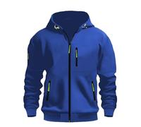 TOFOTL Sudadera Navidad Hombre Deportiva Basicas Tallas Grandes Regalo Ropa De Invierno Casaca De Invierno Para Homem Sudadera Blanca Pasamontañas Trekking +hombre Talla Grande R-Azul XL