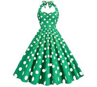 TOFOTL Zombie Disfraz Vestido Medieval Scary Disfraces 2025 Disfraz Esqueleto Araña Halloween Familia de Disfarces Hechicera Gótico Mujer Vestido Camisero Mujer 06-Verde S