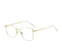 Tofox Metal Armazón Gafas Bloqueo Luz Azul Protege Anti Fatiga por Deslumbramiento los ojos frente a la dañina luz azul de las pantallas Gafas unisex