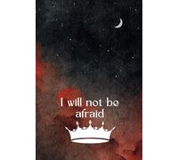 TOG inspired journal| I will not be afraid | Bookish Gifts | TOG Gifts