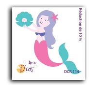 Toga Bajo El Mar - Plantilla de corte de cola de sirena, metal, neutro, no aplicable